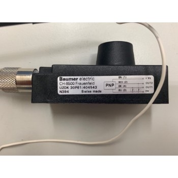 Baumer UZDK 30P61/404543 CH-8500 Electric Ultrasonic Sensor